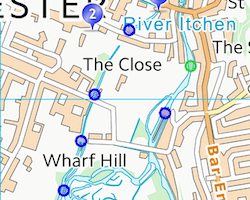 screenshot of Winchester Mills map